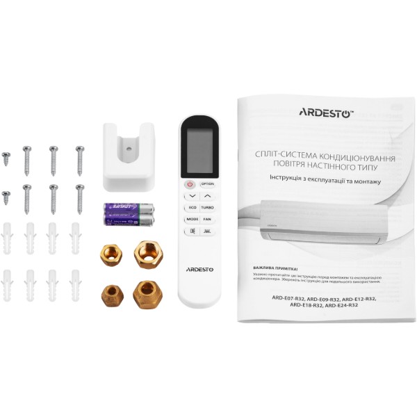 Фото - Кондиционер сплит Ardesto ARD-ACS18 White